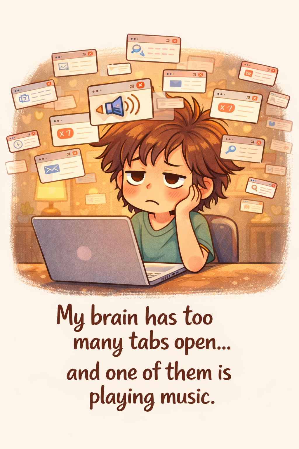 My brain has too many tabs