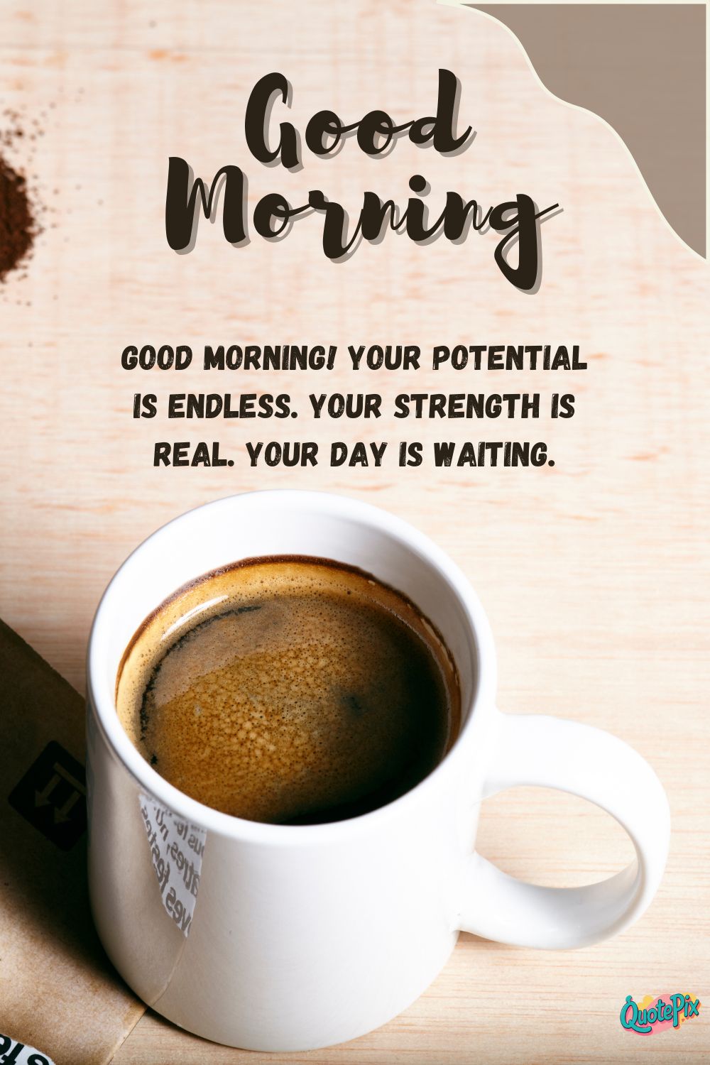 Good morning! Your potential is endless. Your strength&hellip;