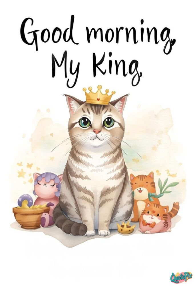 Good morning my king