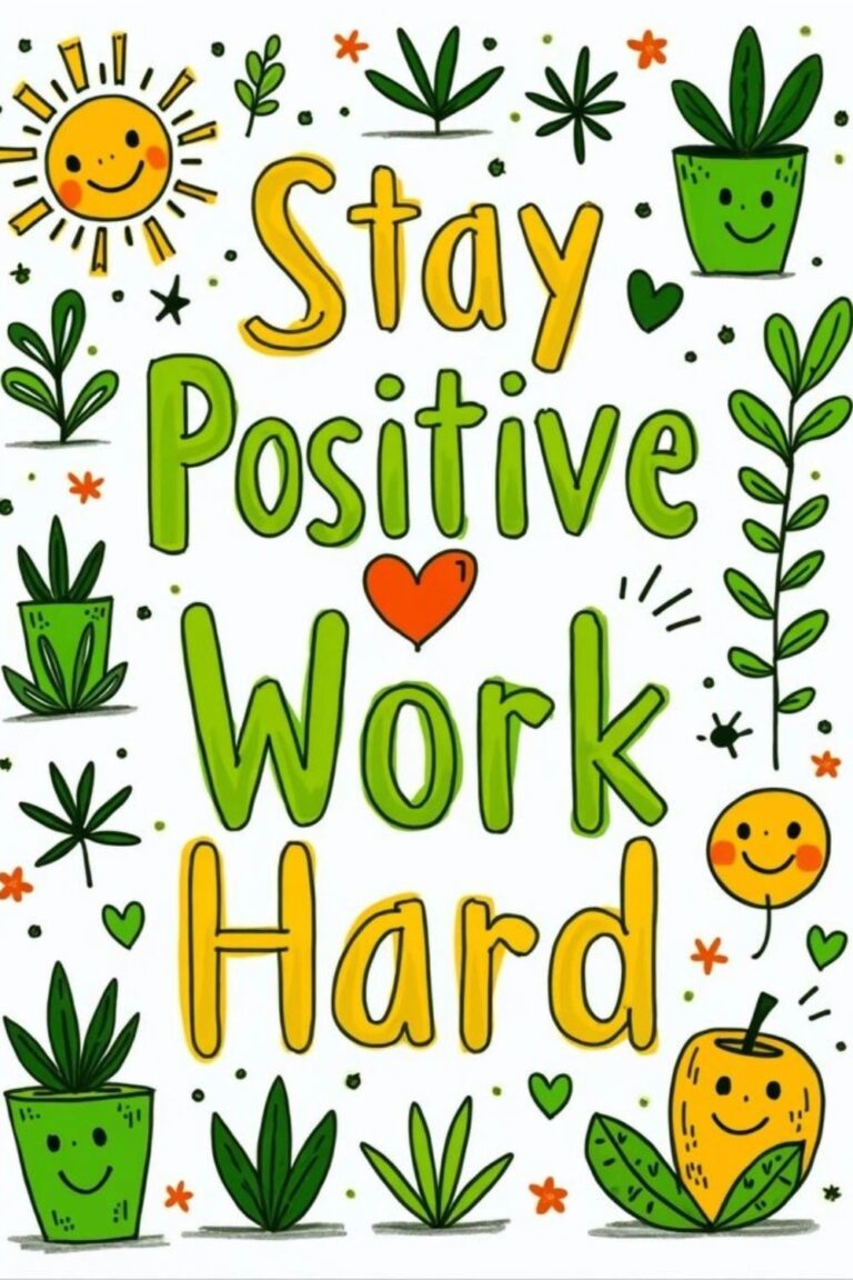 Stay Positive Work Hard