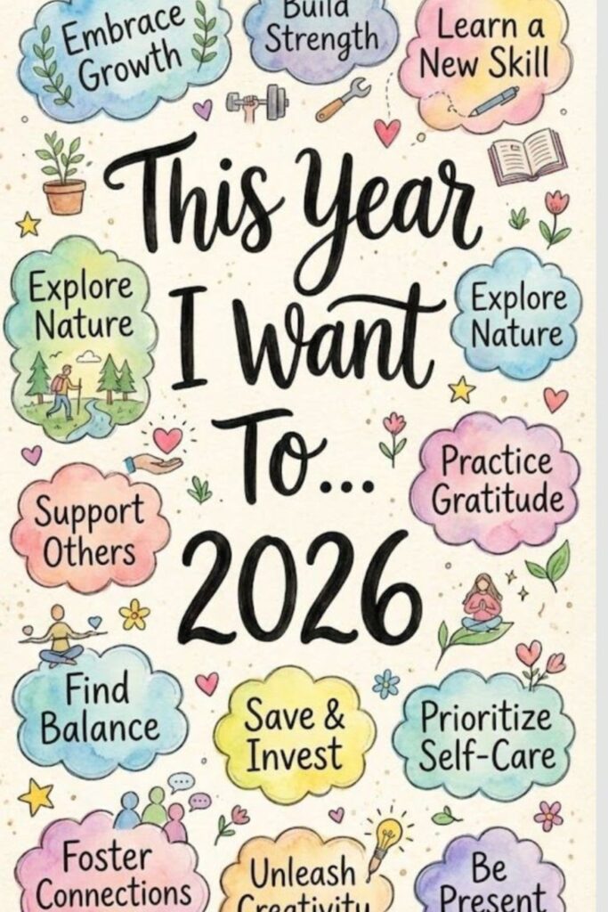 This year I want to 2026