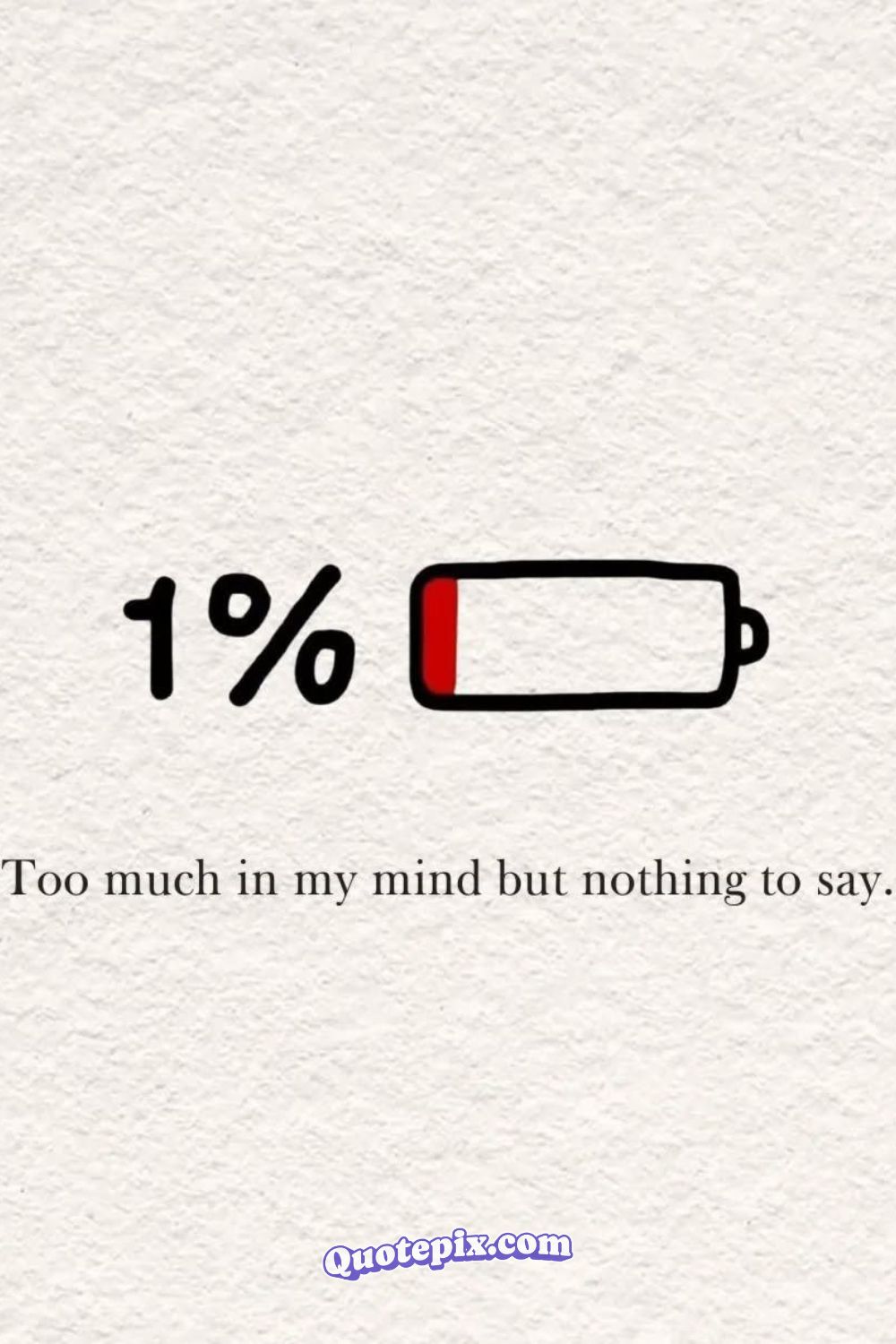 Too much in my mind but nothing to&hellip;