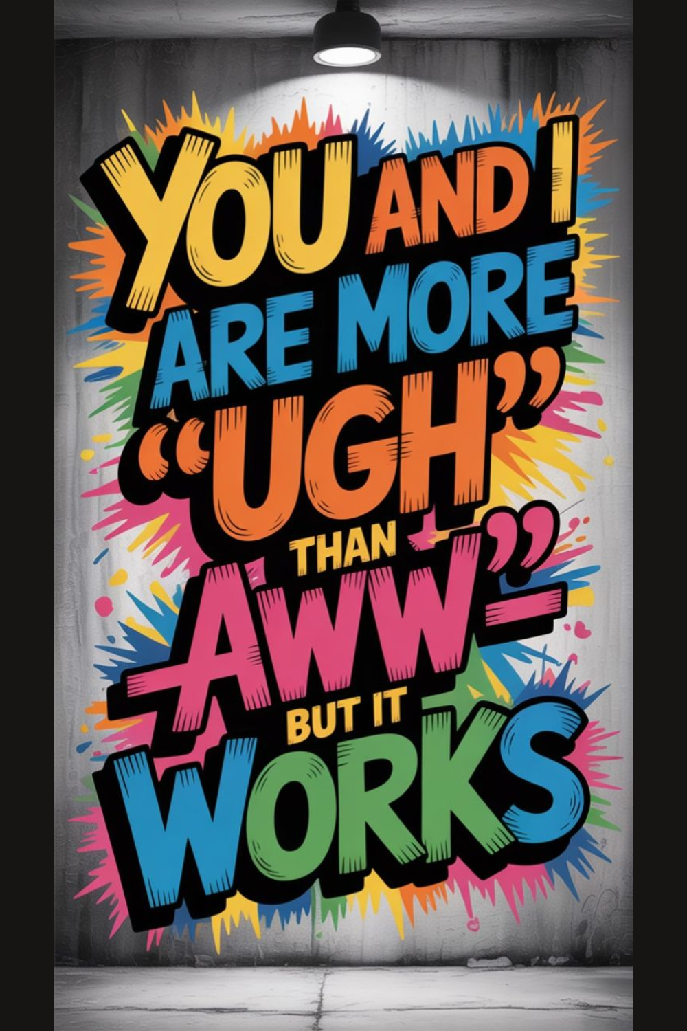 You and I are more _UGH_ than ‘Aww’&hellip;