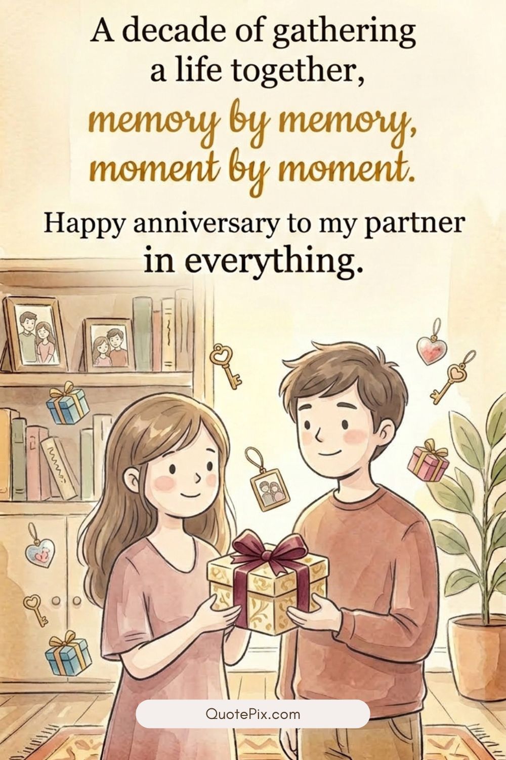 A decade of building a life together brick&hellip;