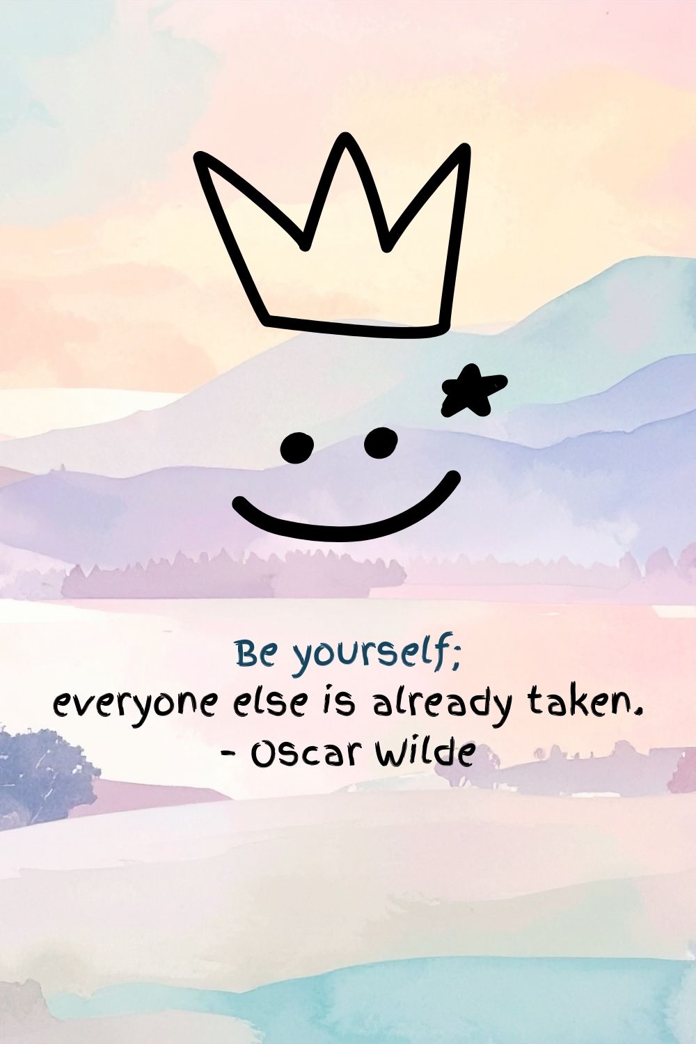 Be yourself; everyone else is already taken. –&hellip;