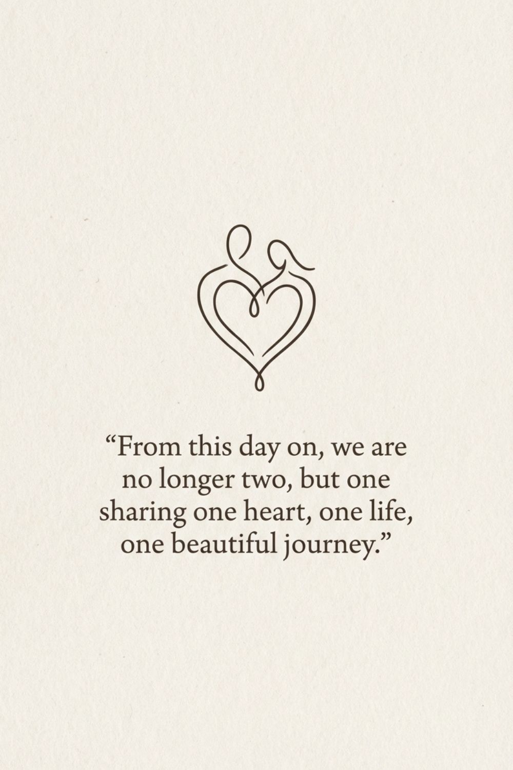 From this day on, we are no longer&hellip;