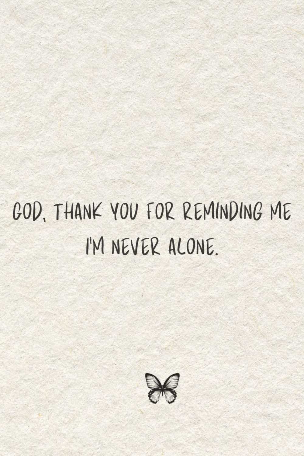 God, thank you for reminding me I am&hellip;