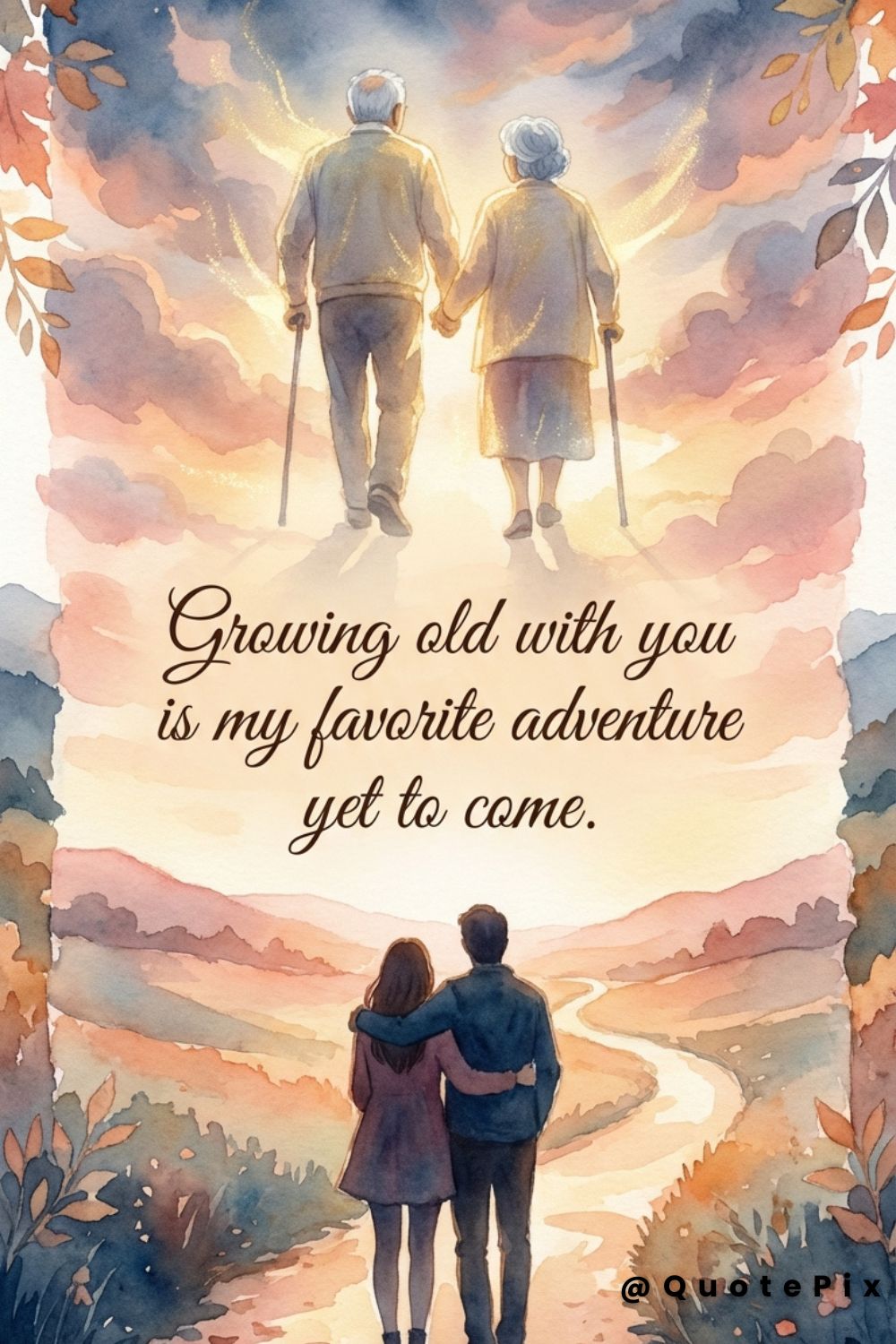 Growing old with you is my favorite adventure&hellip;