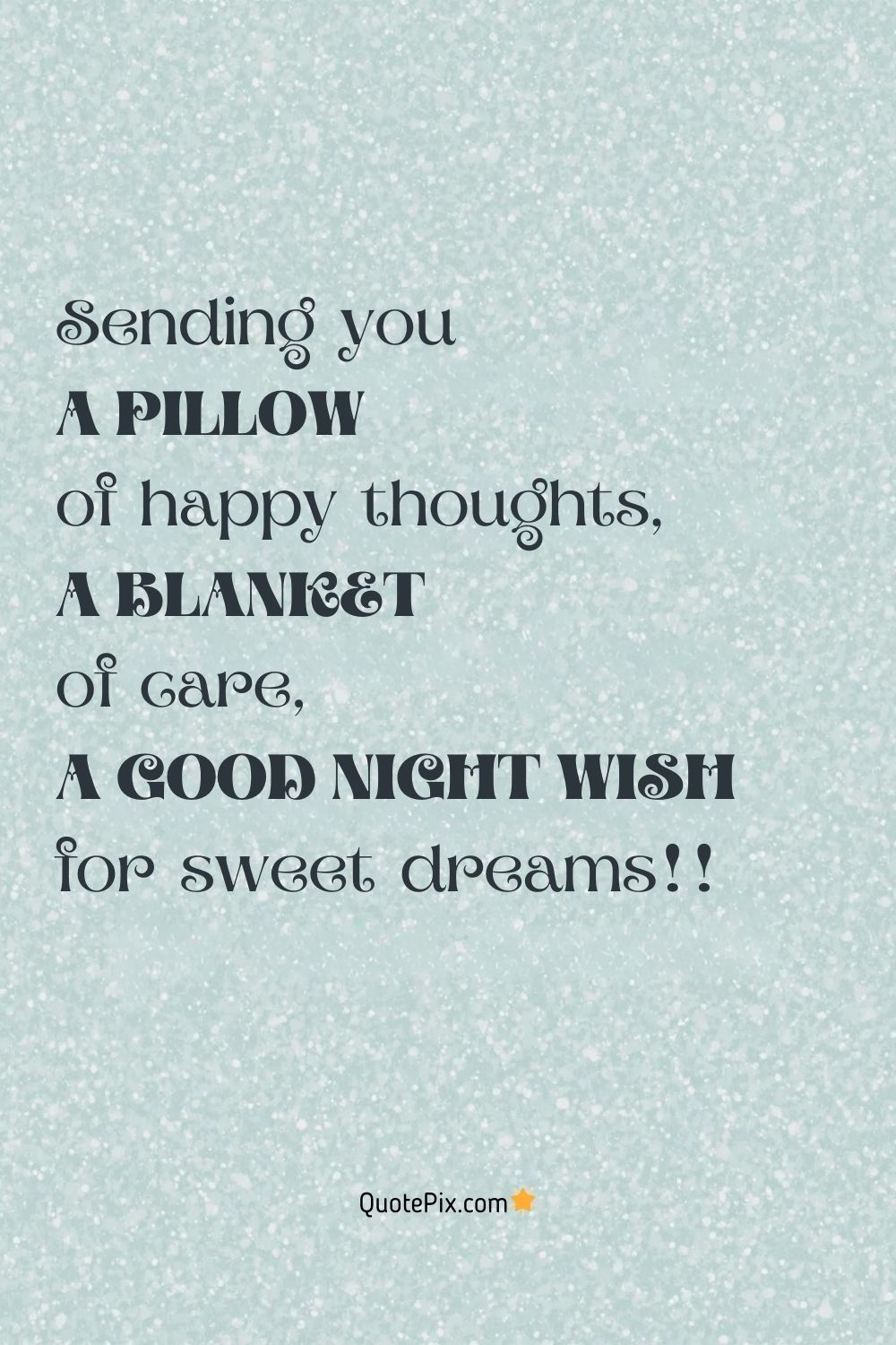 Sending you a pillow of happy thoughts, a&hellip;