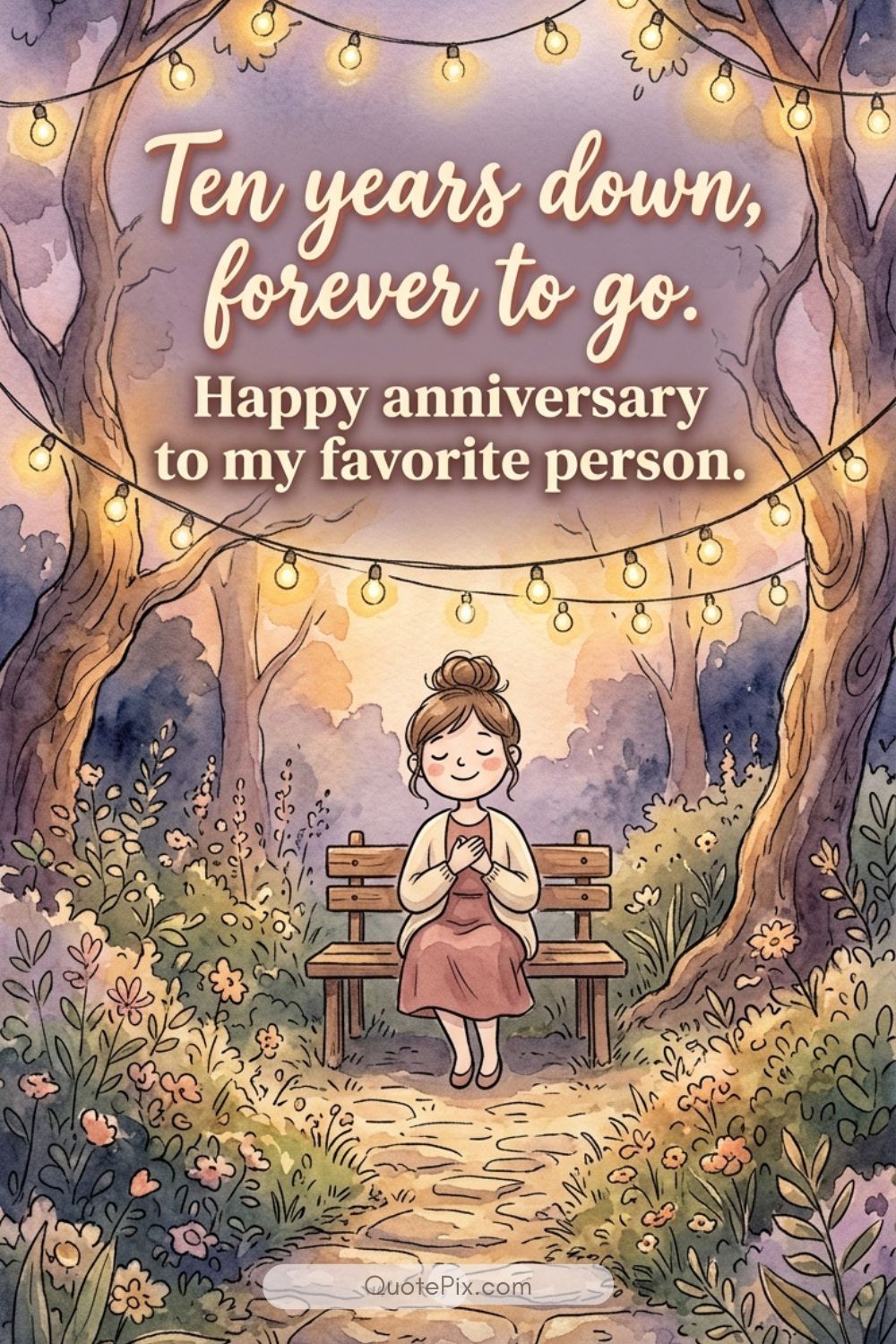 Ten years down, forever to go. Happy anniversary&hellip;