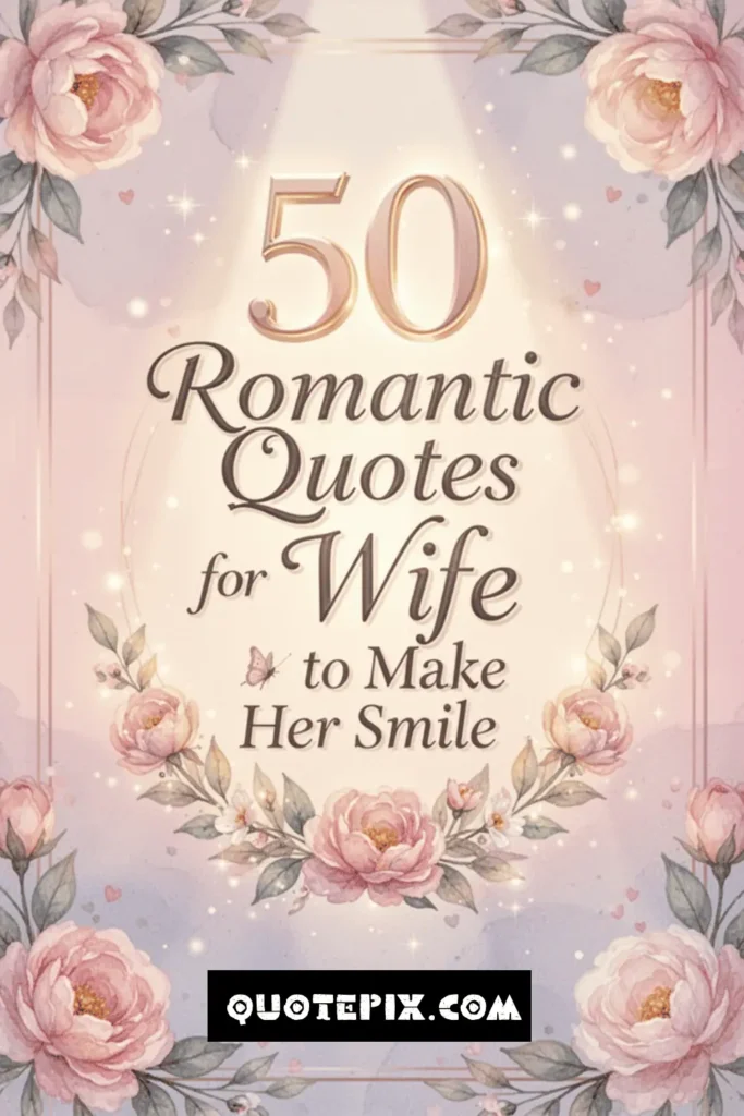 50 Romantic Quotes for Wife