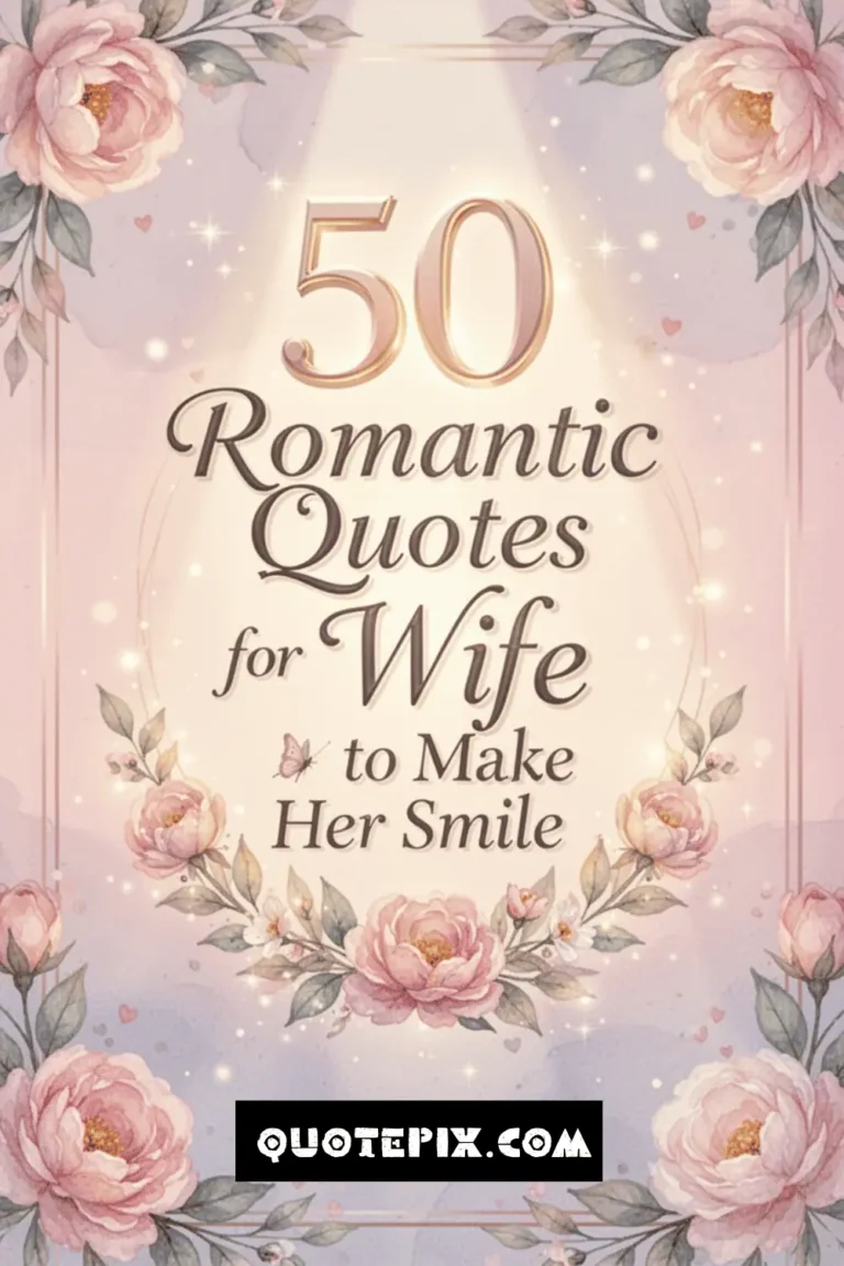 50 Romantic Quotes for Wife
