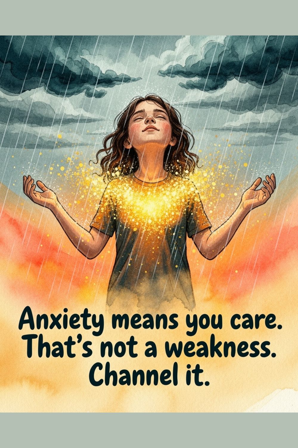 Anxiety means you care. That’s not a weakness.&hellip;