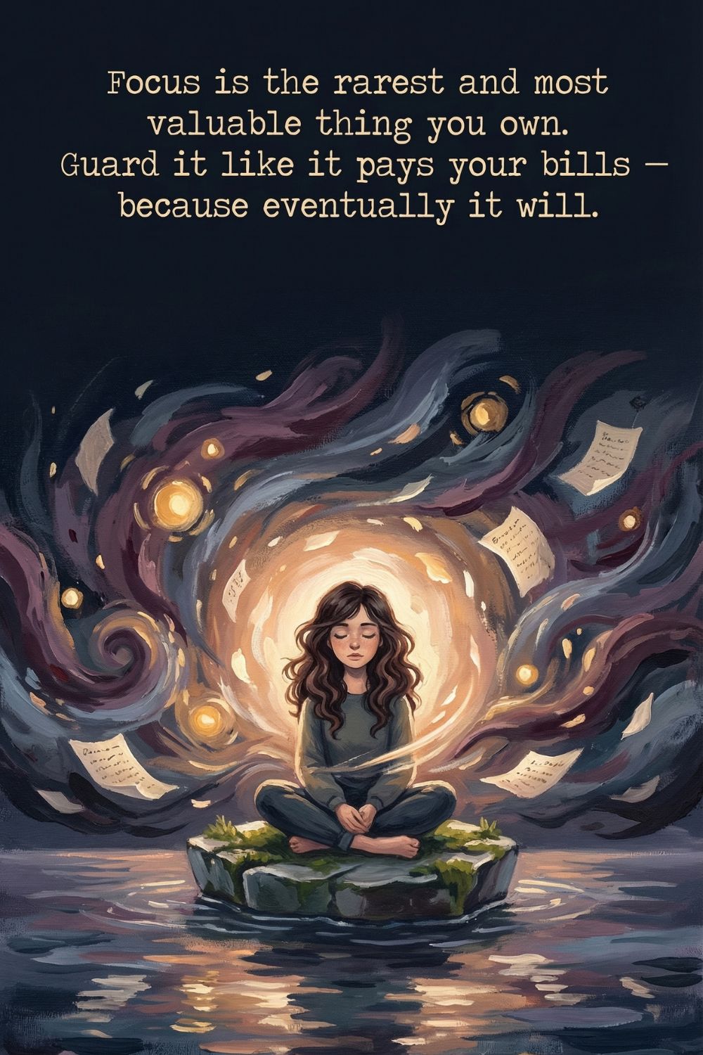 Focus is the rarest and most valuable thing&hellip;