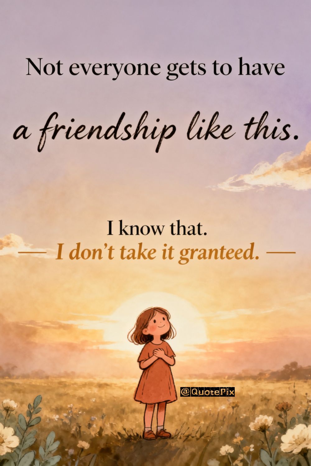 Not everyone gets to have a friendship like&hellip;