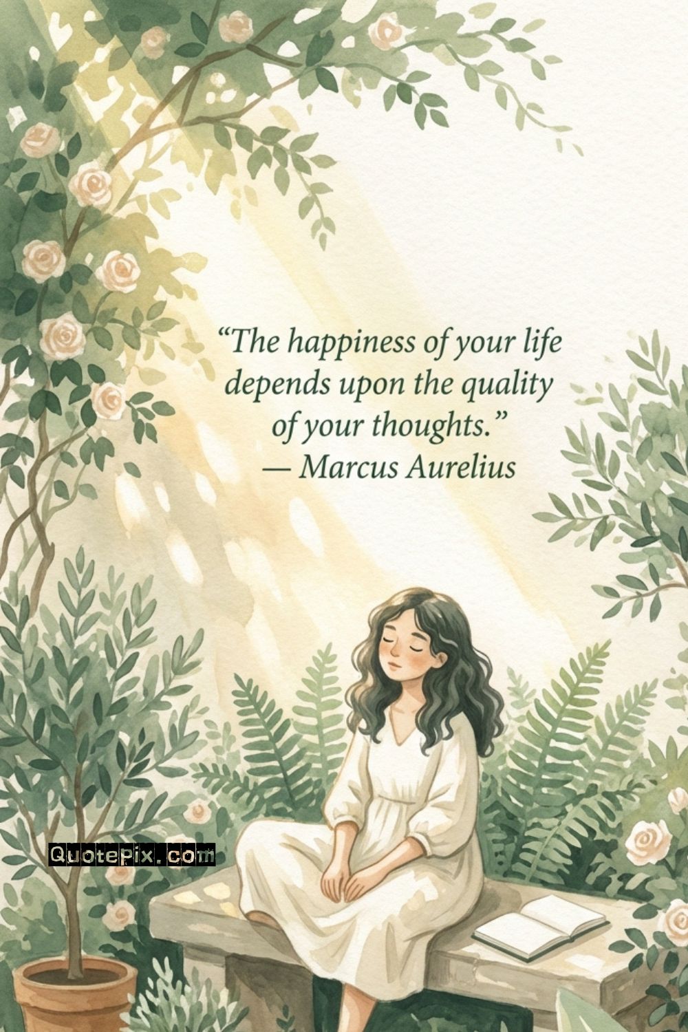 The happiness of your life depends upon the&hellip;