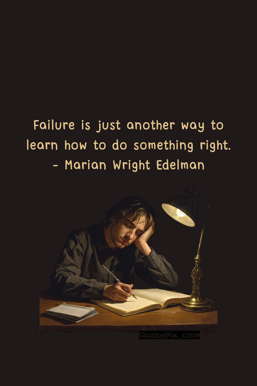 Failure is just another way to learn how&hellip;