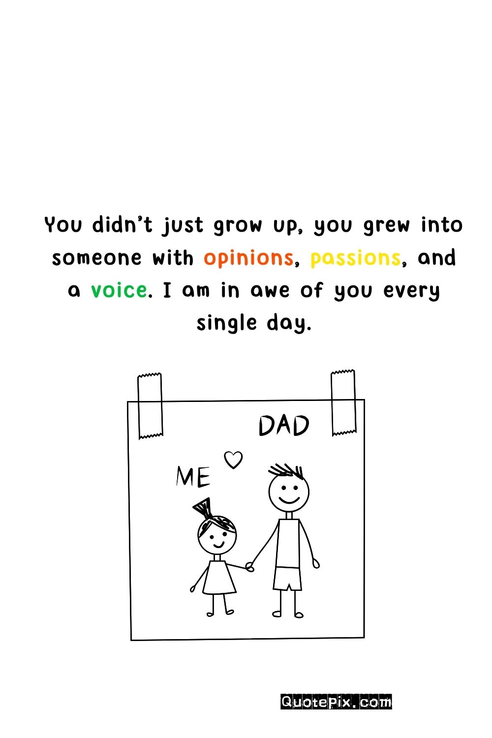 You didn’t just grow up, you grew into&hellip;