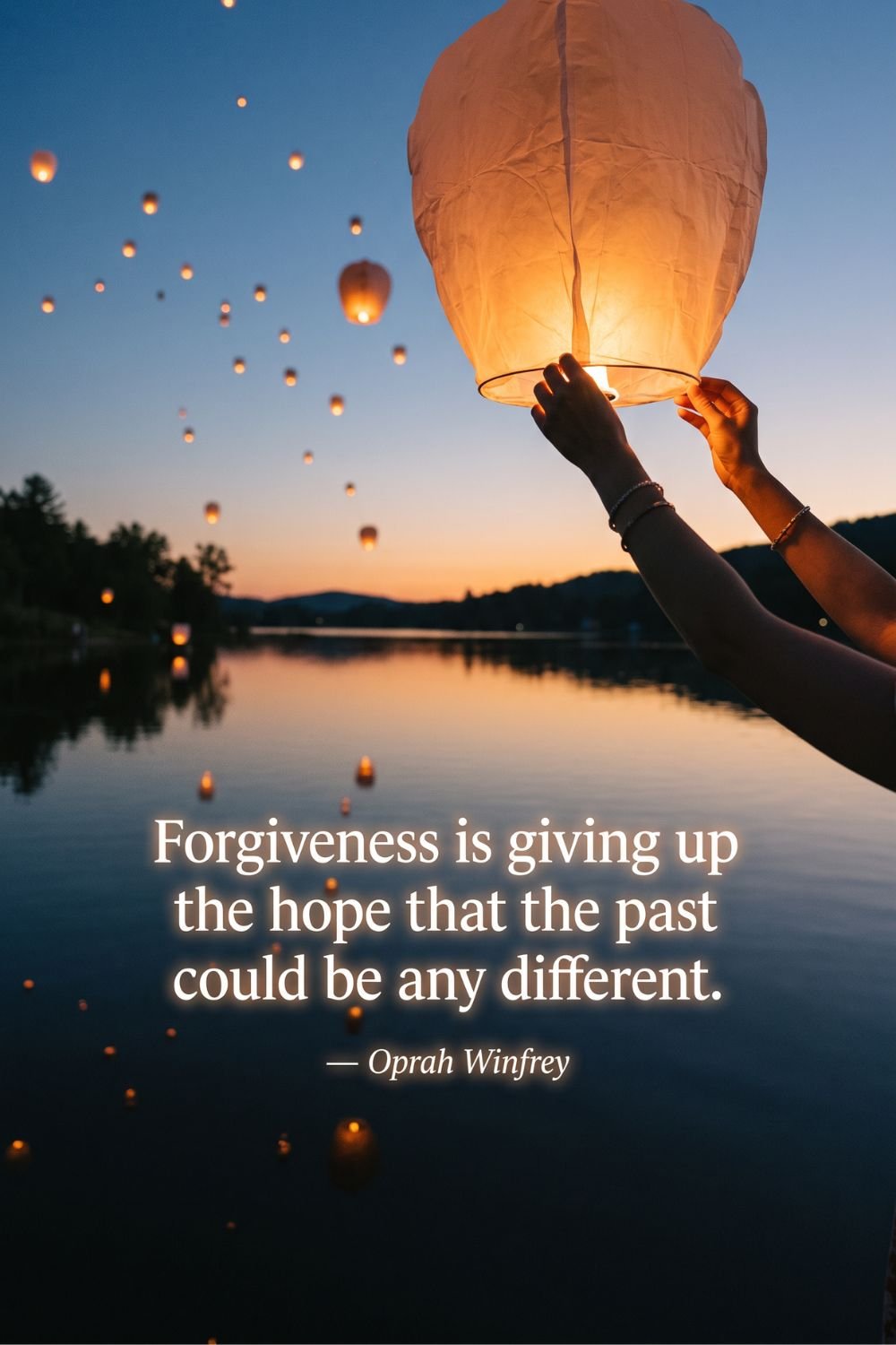 Forgiveness is giving up the hope that the past could…