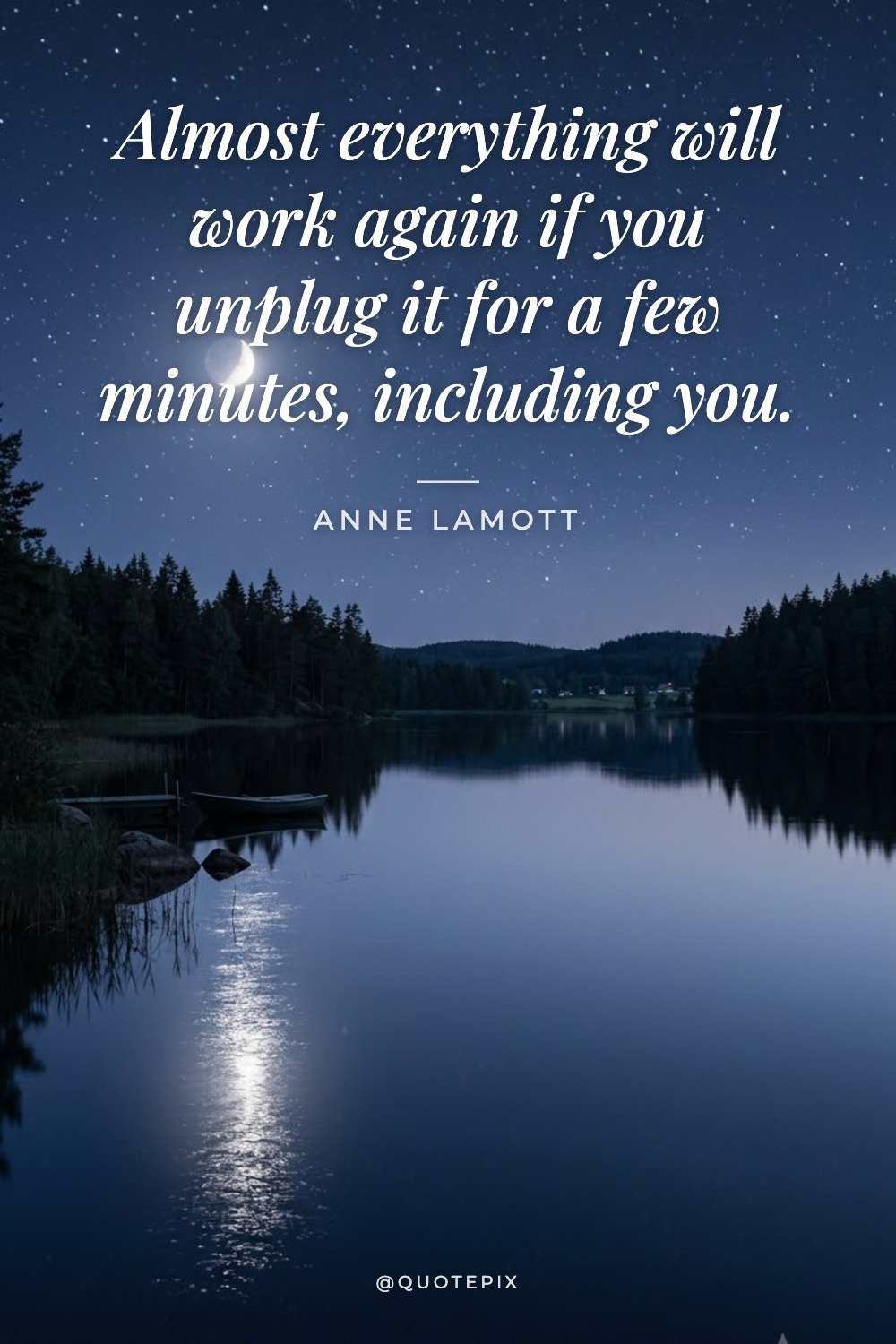 Almost everything will work again if you unplug it for…